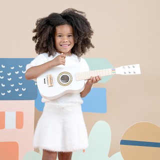 Toy guitar - white